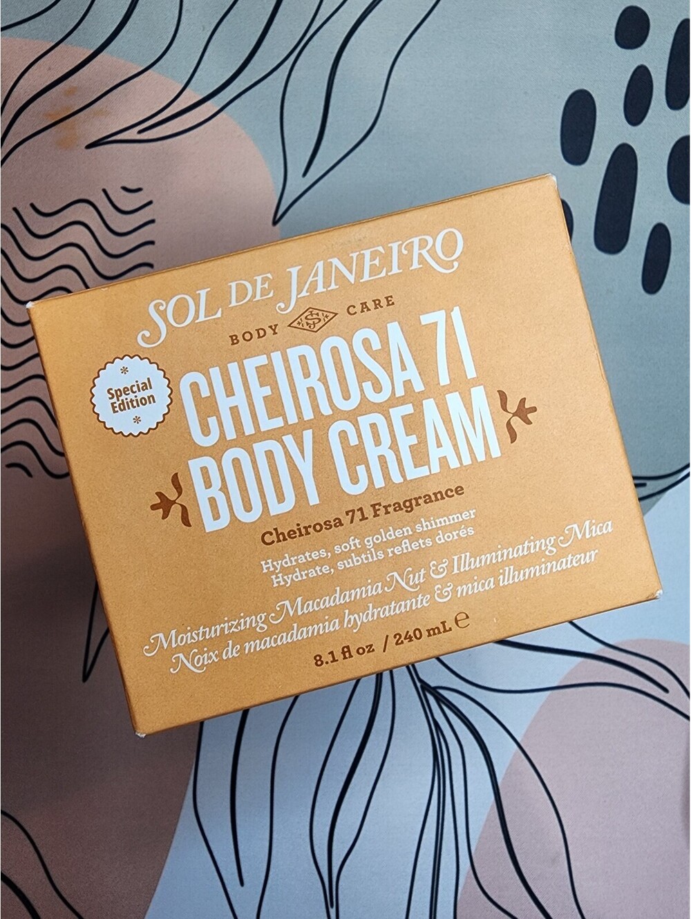 Sol de Janeiro Cheirosa 71 Body Cream - Moisturizing with Macadamia Nut & Golden